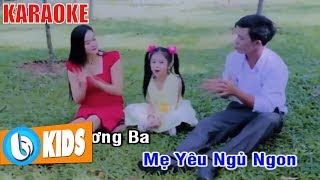 Bé Chúc Ngủ Ngon KARAOKE  Nhạc Thiếu Nhi Karaoke [upl. by Quar]