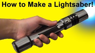 How to Make a Lightsaber DIY [upl. by Bullion]