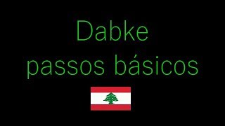 Passos Básicos Dabke  quotimpactoquot [upl. by Odarbil]