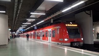 SBahn RheinMain  Frankfurt am Main Hauptbahnhof tief 2014 [upl. by Olumor]