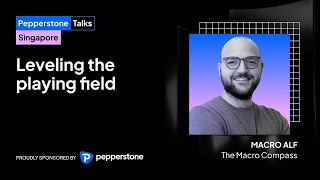 Macro Alf Levelling the playing field at Pepperstone Talks [upl. by Nihahs]