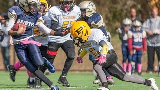 Silver Spring Saints vs Randallstown Panthers Football [upl. by Fauver]