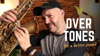 How to Play OVERTONES on Saxophone for a better SOUND [upl. by Auqinot]