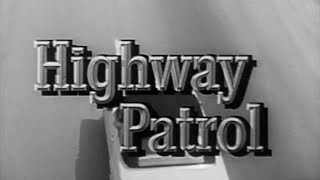 Classic TV Theme Highway Patrol Broderick Crawford [upl. by Louth]