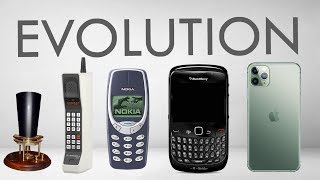 Evolution of Phones  1876  2020 [upl. by Ilyk]