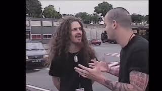 Dimebag Darrell amp Phil Anselmo On Vulgar Display Of Power Touring with Megadeth Playing Live [upl. by Yonina]