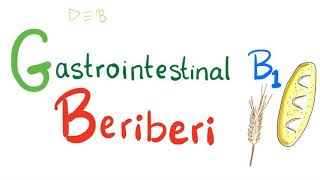 Gastrointestinal Beriberi  Biochemistry [upl. by Atihana913]