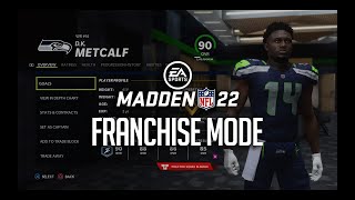 Madden NFL 22  Introduction To Franchise Mode │ PS4 [upl. by Sucramraj]