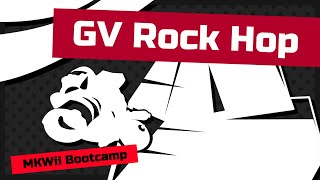 How To Do The Grumble Volcano Rock Hop  Mario Kart Wii [upl. by Woodman]