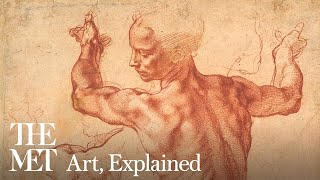 Deconstructing Michelangelos process from a Sistine Chapel study  Art Explained [upl. by Specht44]