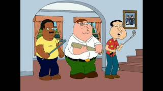 Family Guy  Joe vs Peter Cleveland amp Quagmire Fight Scene [upl. by Hplodnar]