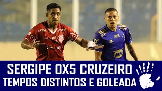 SERGIPE 0X5 CRUZEIRO  COPA DO BRASIL [upl. by Eelarac688]