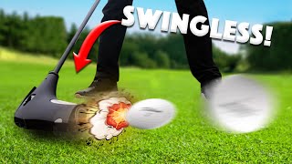 The SWINGLESS Golf Club 200 yards EASY [upl. by Oisacin561]