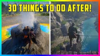 30 Things To Do After You Finish Red Dead Redemption 2 [upl. by Eremehc229]