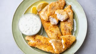 Air Fryer Fish Fillets Easy Crispy amp Homemade [upl. by Omixam]