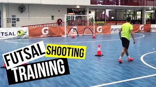 Futsal Training To Make You A Sharp Shooter [upl. by Ennaitsirhc]