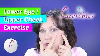 Lift amp Tone Cheeks amp Eye Muscles with this Natural Facial Exercise Face Lift [upl. by Ellenej]