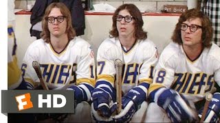 The Hansons Play Dirty  Slap Shot 610 Movie CLIP 1977 HD [upl. by Acinehs]