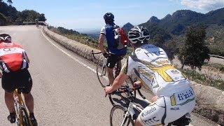 Mallorca Cycling Video for Indoor Training 80 Minute HD Drift Camera [upl. by Kirtap]