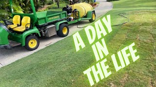 Golf Course Worker  A Day in The Life  Maintenance Crew  Grounds Crew  EP31 [upl. by Jacenta435]