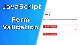 JavaScript Form Validation [upl. by Werd]