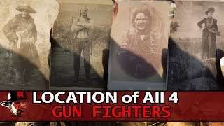 All Gun Fighters Locations  Red Dead Redemption 2  Guide [upl. by Cedar]