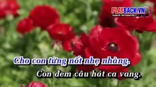 Karaoke Ba kể con nghe  Nguyễn Hải Phong [upl. by Ellenet]