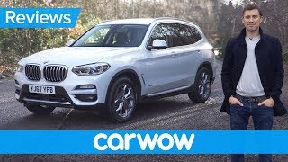 BMW X3 2020 SUV indepth review  carwow Reviews [upl. by Euqinue]