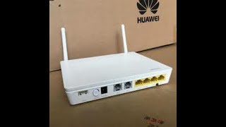 configuration du routeur fibre HUAWEI HG 8245H ضبط إعدادات روتر [upl. by Bysshe]