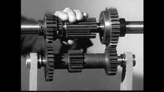 Spinning Levers  How A Transmission Works 1936 [upl. by Assetal]