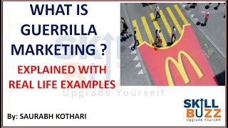 What is Guerrilla Marketing Real life case studies and examples  Best Marketing Campaigns [upl. by Erick]