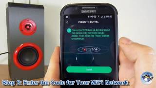 How to Connect a WiFi Speaker Using Muzo Player App [upl. by Ittap336]