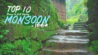 Top 8 Places to Visit During Monsoon in India [upl. by Mason]