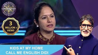 Amitabh Ji और Contestant ने की अनोखे Accent में बात  KBC India [upl. by Nurse]