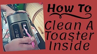 How To Clean A Toaster Inside  My Toaster Cleaning Secrets [upl. by Alec809]