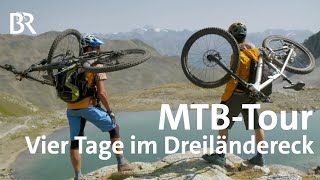 MountainbikeTour rund um Stilfser Joch Goldseetrail und Reschenpass  BergaufBergab  Doku [upl. by Nivag133]