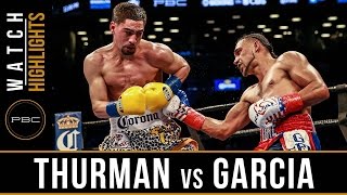 Thurman vs Garcia HIGHLIGHTS March 4 2017  PBC on CBS [upl. by Kelly825]