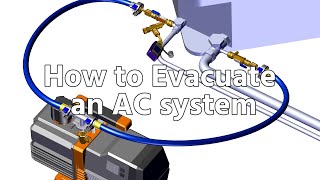 How to Evacuate an AC system Full Vacuum Procedure [upl. by Ydnelg]