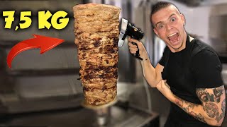 JE CRÉE et MANGE UNE BROCHE DE KEBAB de 75 KG [upl. by Firmin728]