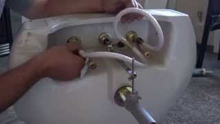 Installation of a Pedestal Sink [upl. by Nosmas58]