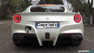 Ferrari F12 Berlinetta with Capristo Exhaust Sound [upl. by Niggem419]