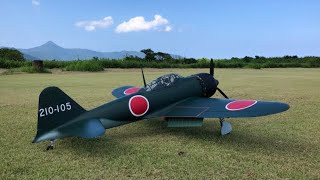 15 零戦 Saito FG60R3 Zero fighter [upl. by Pearce438]