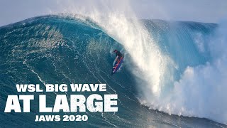 WSL Big Wave At Large JAWS 2020  MASSIVE BARRELS INSANE WIPEOUTS [upl. by Desiri29]