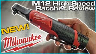 New Milwaukee M12 High Speed Ratchets Usage Review 2566 amp 2567 [upl. by Schnapp]