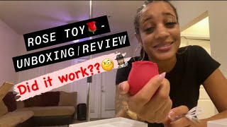 Rose Toy UnboxingReview [upl. by Lahcim]