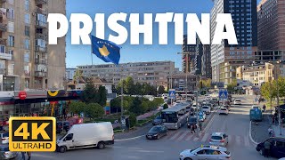 BeautIful sunny day in Prishtina  Dardania amp Ulpiana Walkthrough 4K [upl. by Argile]