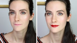 MAKEUP TIPS FOR FULL amp FABULOUS RED LIPS  Tutorial for thin Lips 😊 [upl. by Bundy]