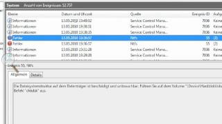 Ereignissprotokoll Windows Verlauf [upl. by Hallvard]