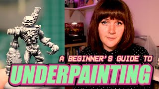 How to Underpaint Miniatures A Beginners Guide to Sketch Style [upl. by Titos]