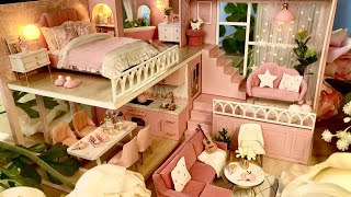 DIY Miniature Dollhouse Crafts Cuteroom Warm Time Relaxing Satisfying Video [upl. by Ahsilem]